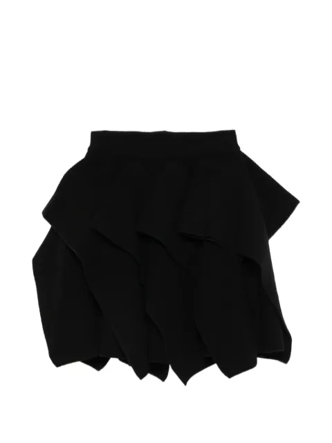 Juun.J ruffled ribbed-knit sweater