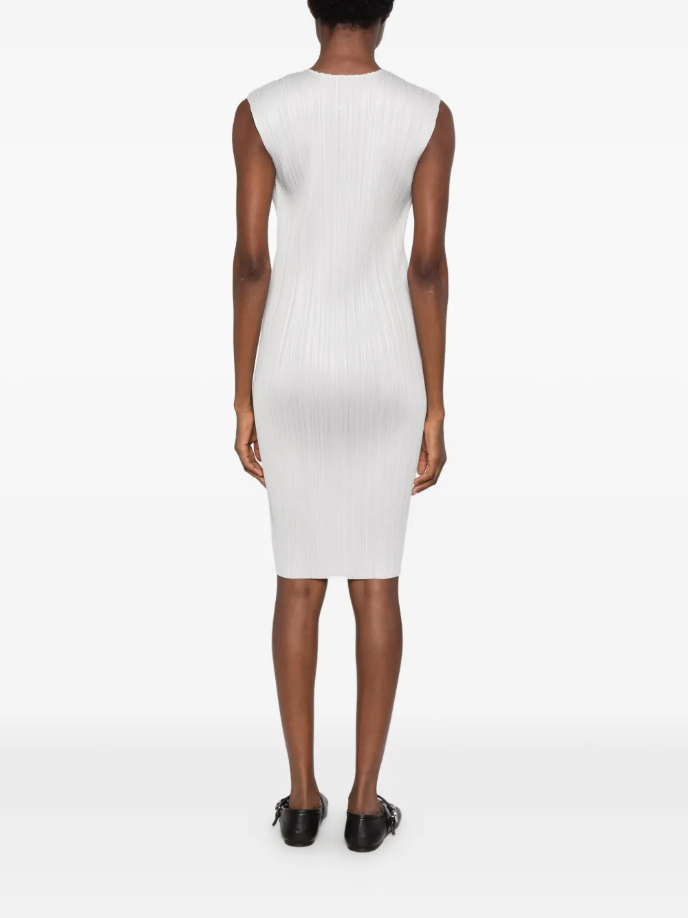 Pleats Please Issey Miyake Pleats Please midi dress Grijs
