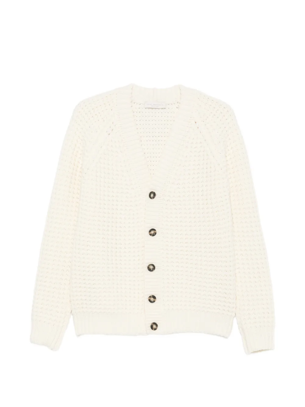 LUIGI GENTILE V-neck cardigan - Bianco