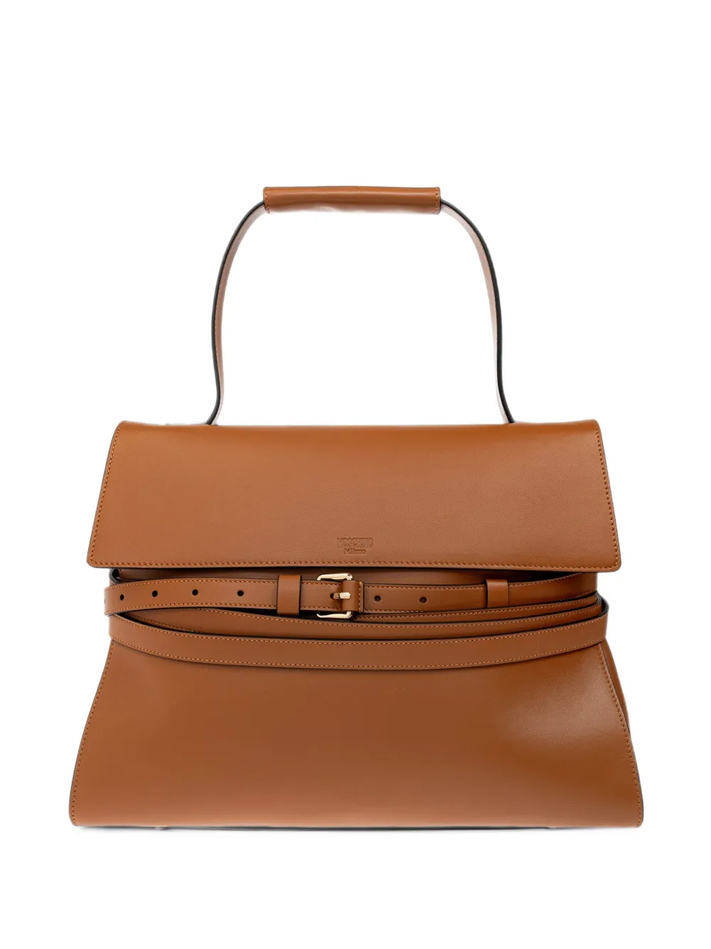 Moschino Tie Me bag medium - Marrone
