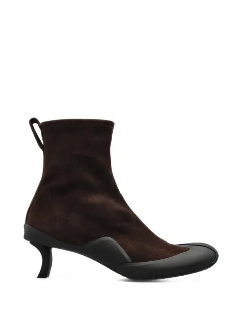 LOEWE Dive bootie in stretch suede
