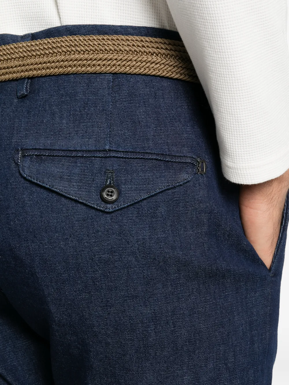 DONDUP Joe carrot-cut jeans Blauw