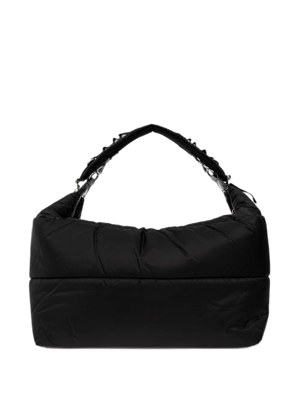 DSQUARED2 quilted patch-detail shoulder bag Zwart
