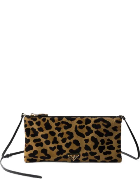Prada bolsa de hombro pequeña de piel de becerro
