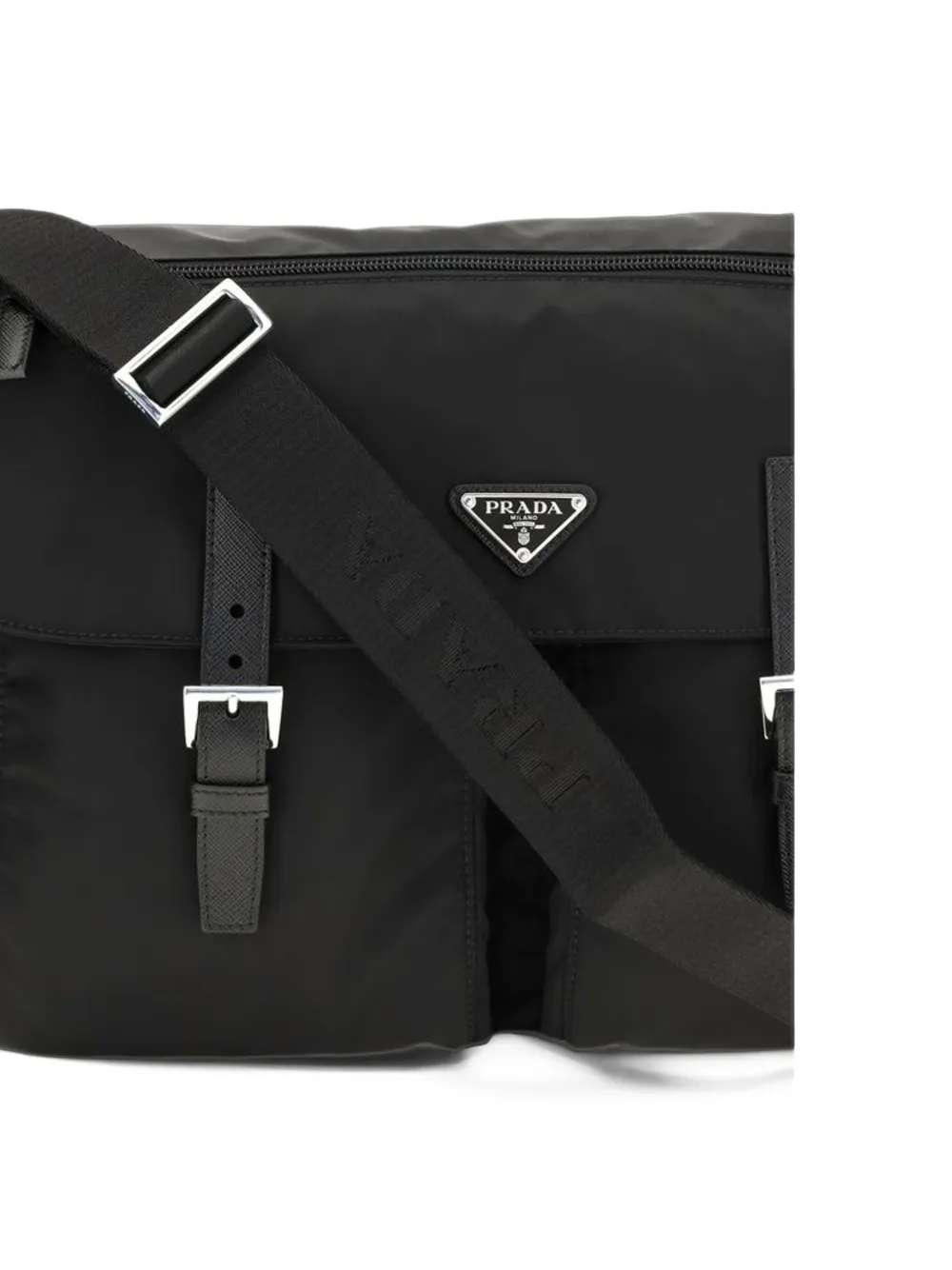 Prada Re-Nylon shoulder bag Zwart