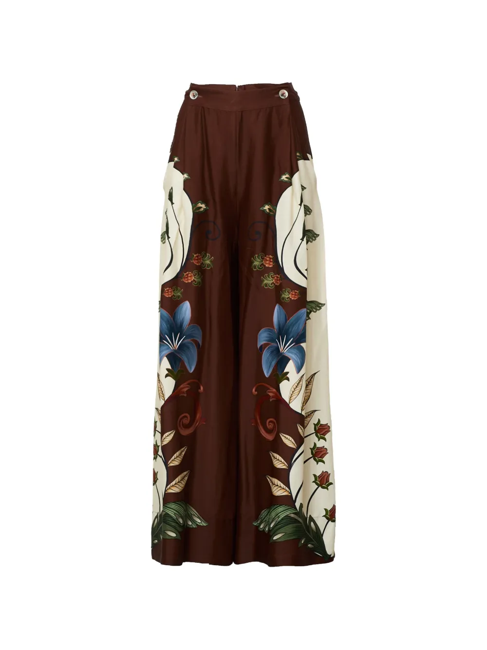 FARM Rio Millena wide-leg trousers Bruin
