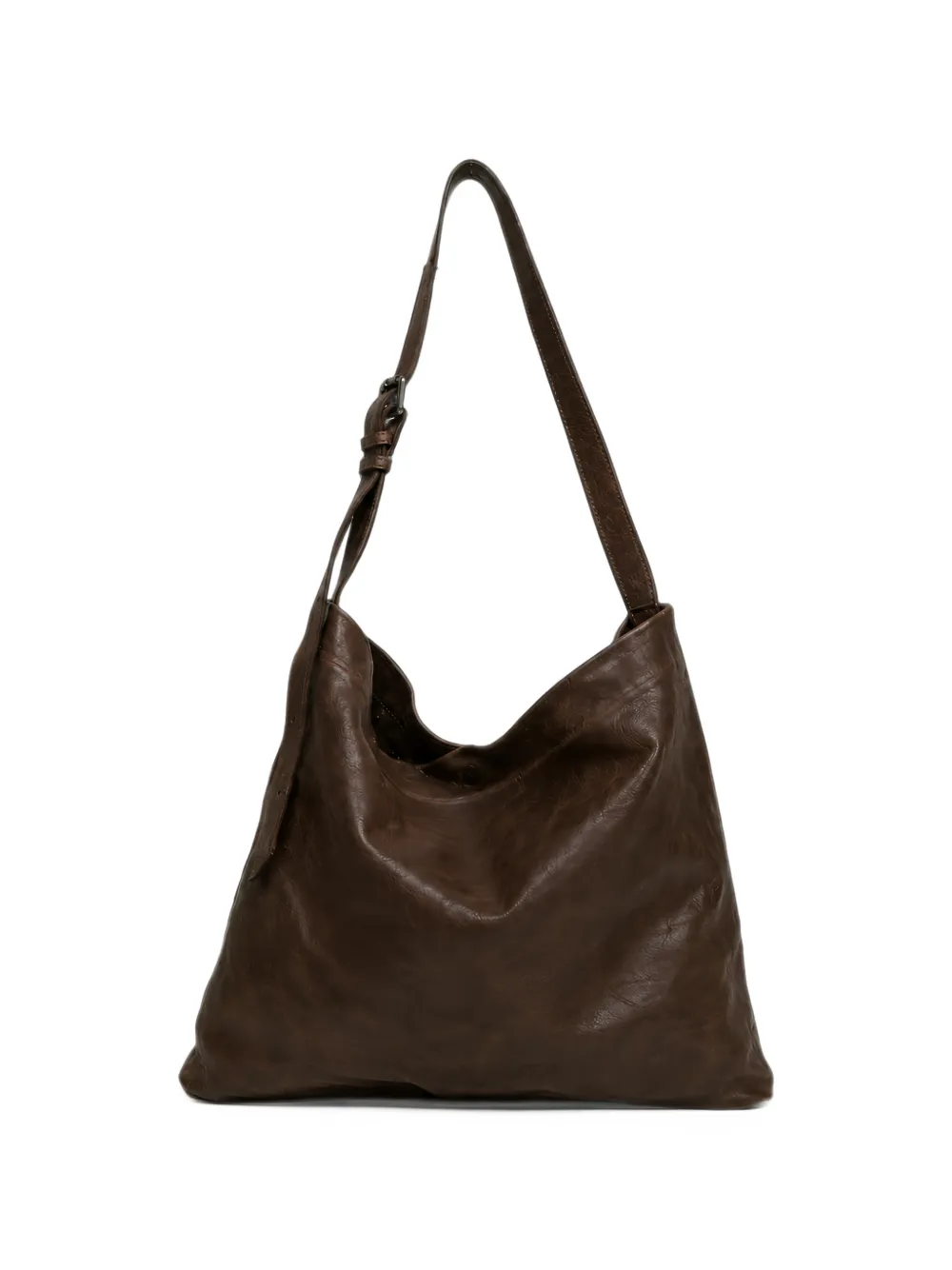 SOMMET Lidia leather shoulder bag - Marrone