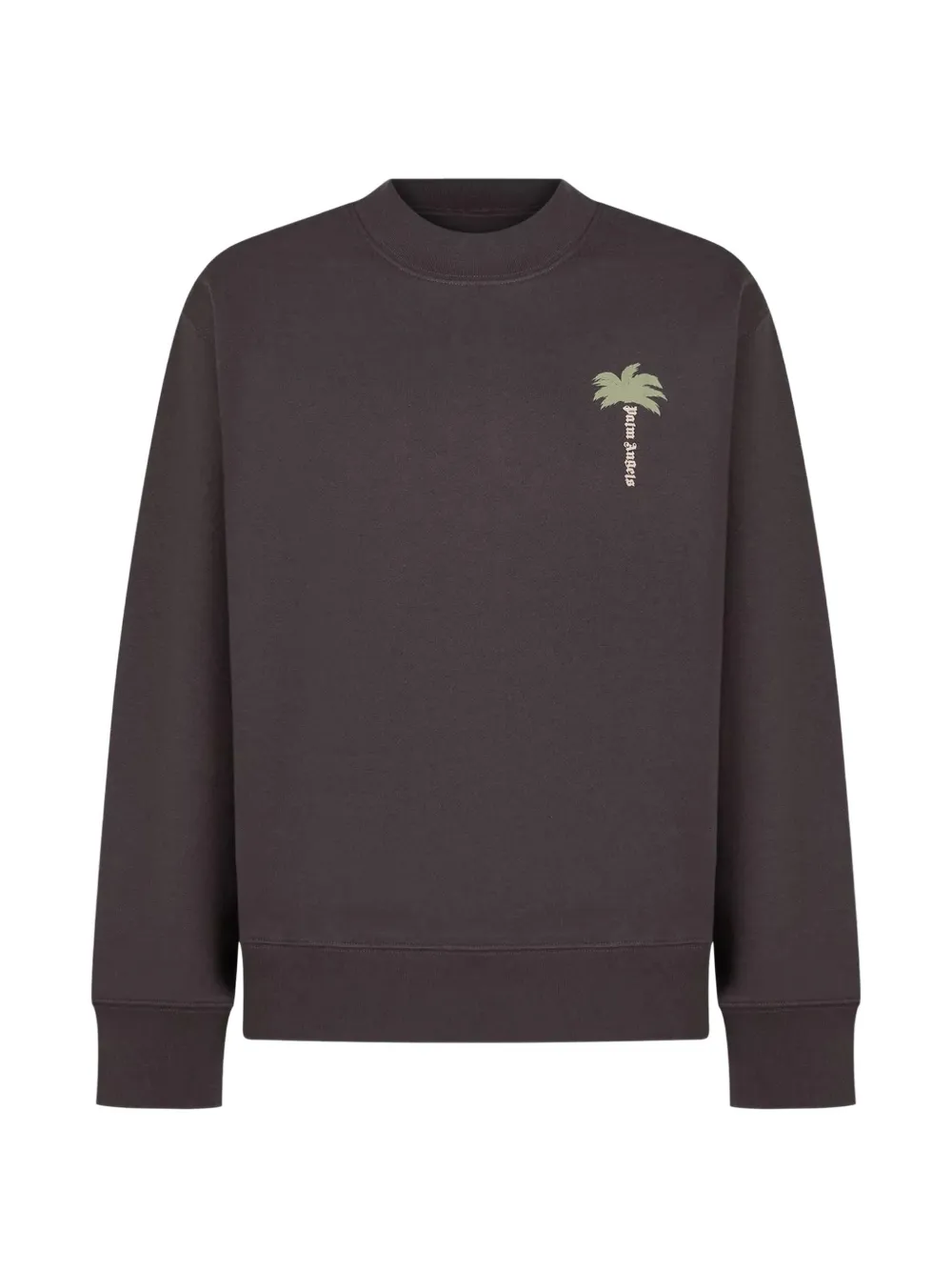 Palm Angels Kids palm tree-print sweatshirt - Schwarz