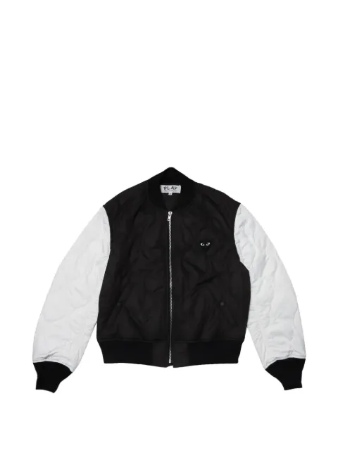 Comme Des Garçons Play quilted logo-print jacket