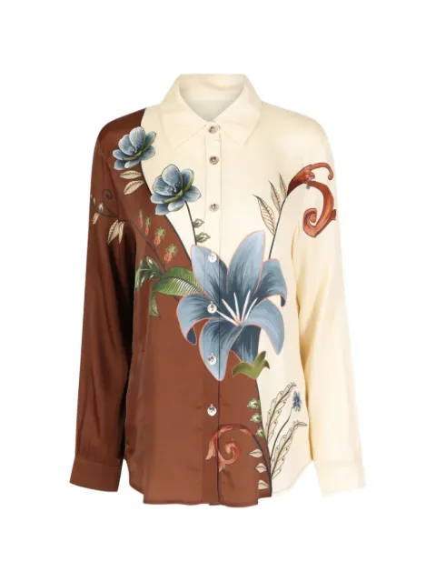 FARM Rio milena buttoned collared shirt