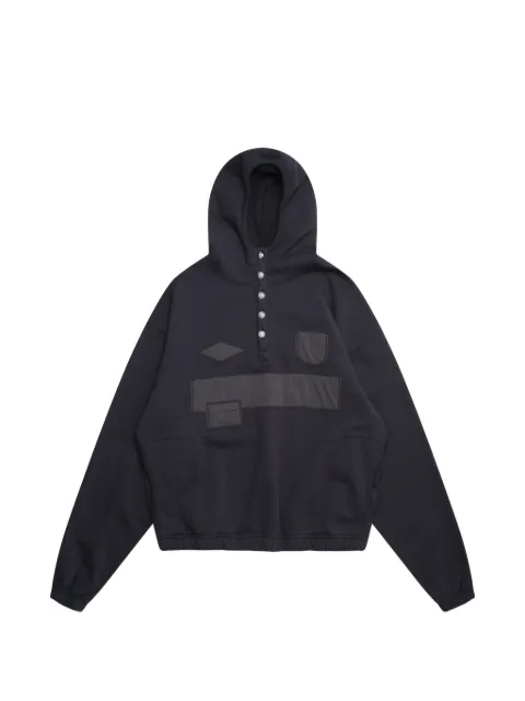 UMBRO x Slam Jam Censored Pearls patch-detail hoodie