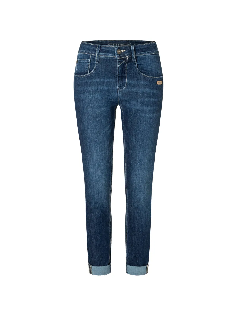 GANG 94Amelie faded-effect jeans Blauw
