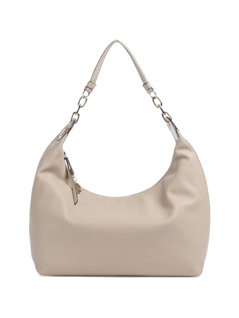 LIU JO grained-effect chain-link shoulder bag - Toni neutri