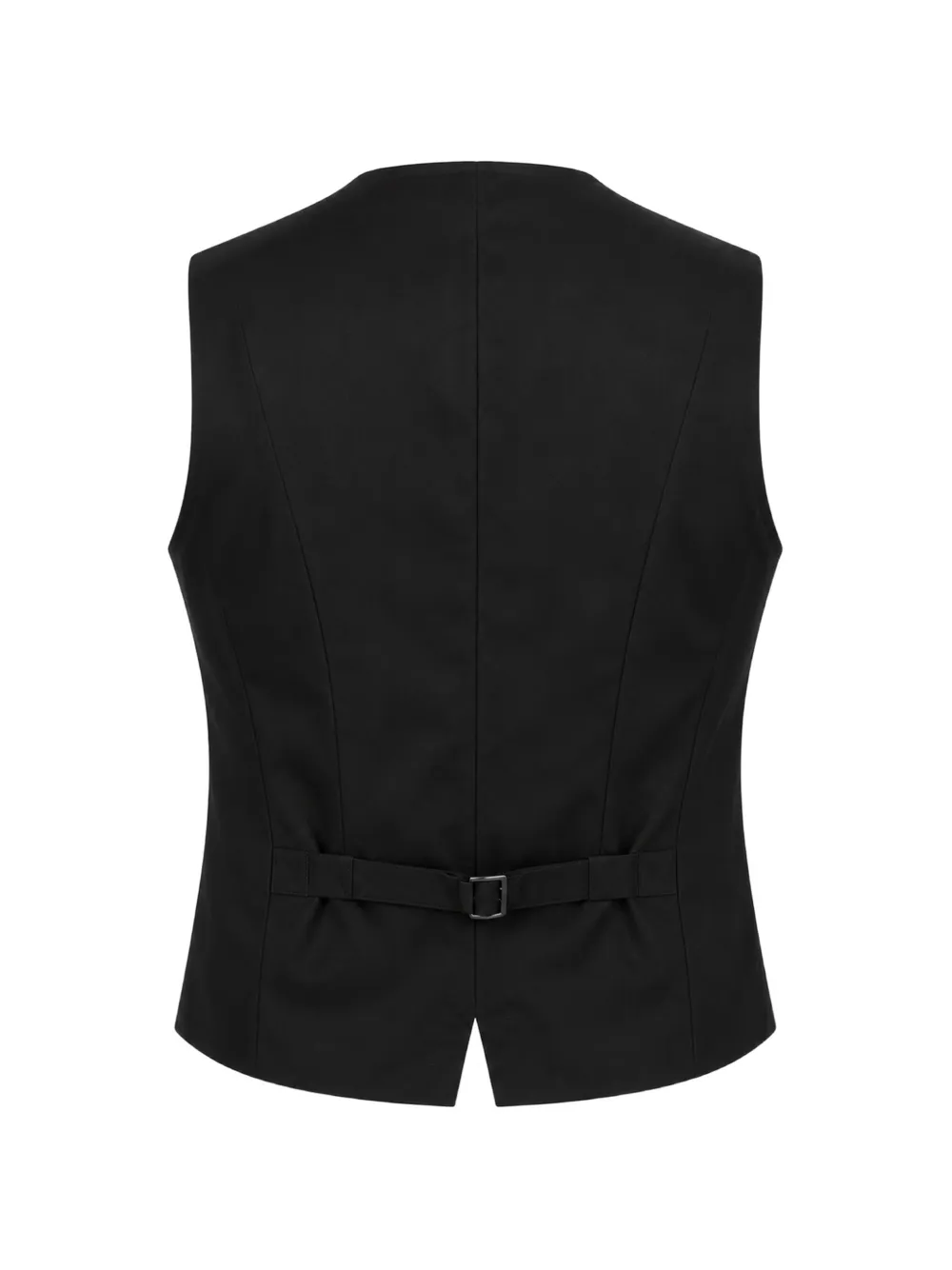 Dolce & Gabbana pointed-hem waistcoat Zwart