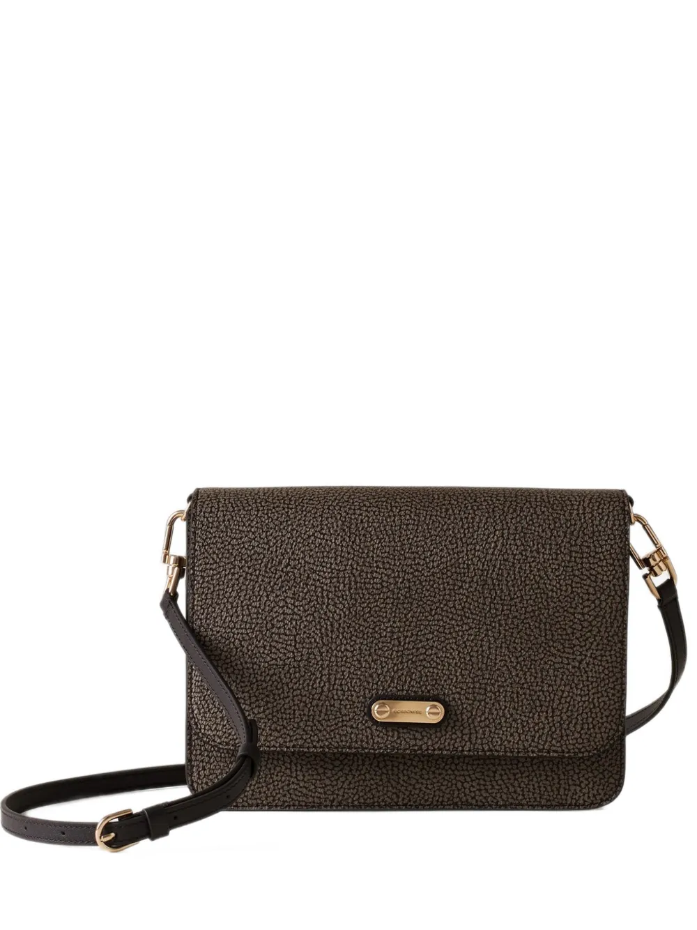 Borbonese small Urban cross body bag - Marrone