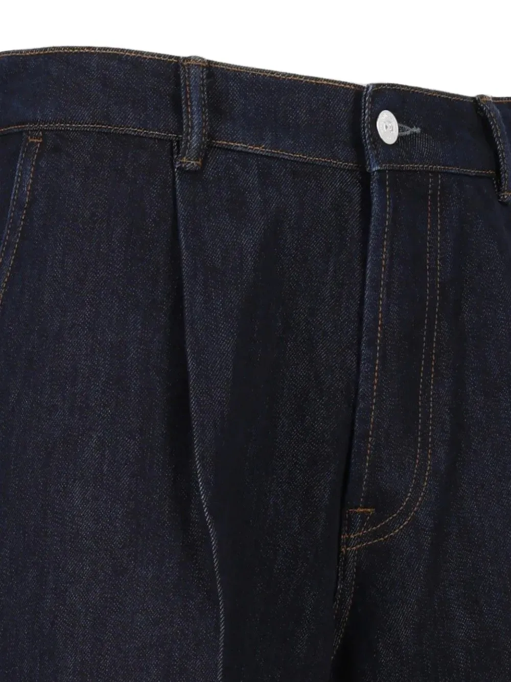 Nine In The Morning pressed-crease jeans Blauw