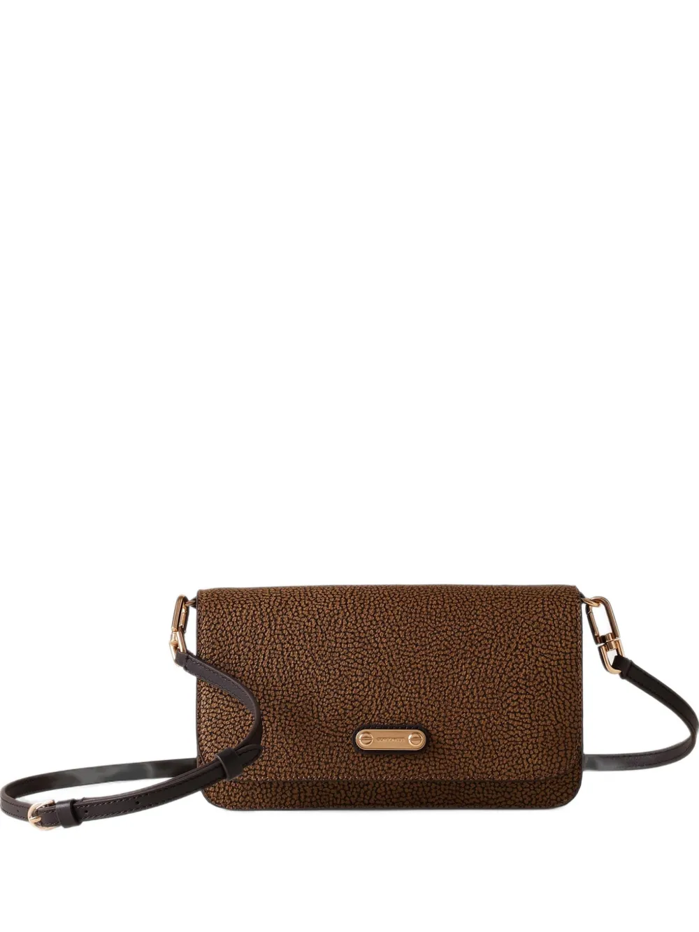 Borbonese mini Urban cross body bag - Marron Borbonese mini Urban cross body bag - Marron