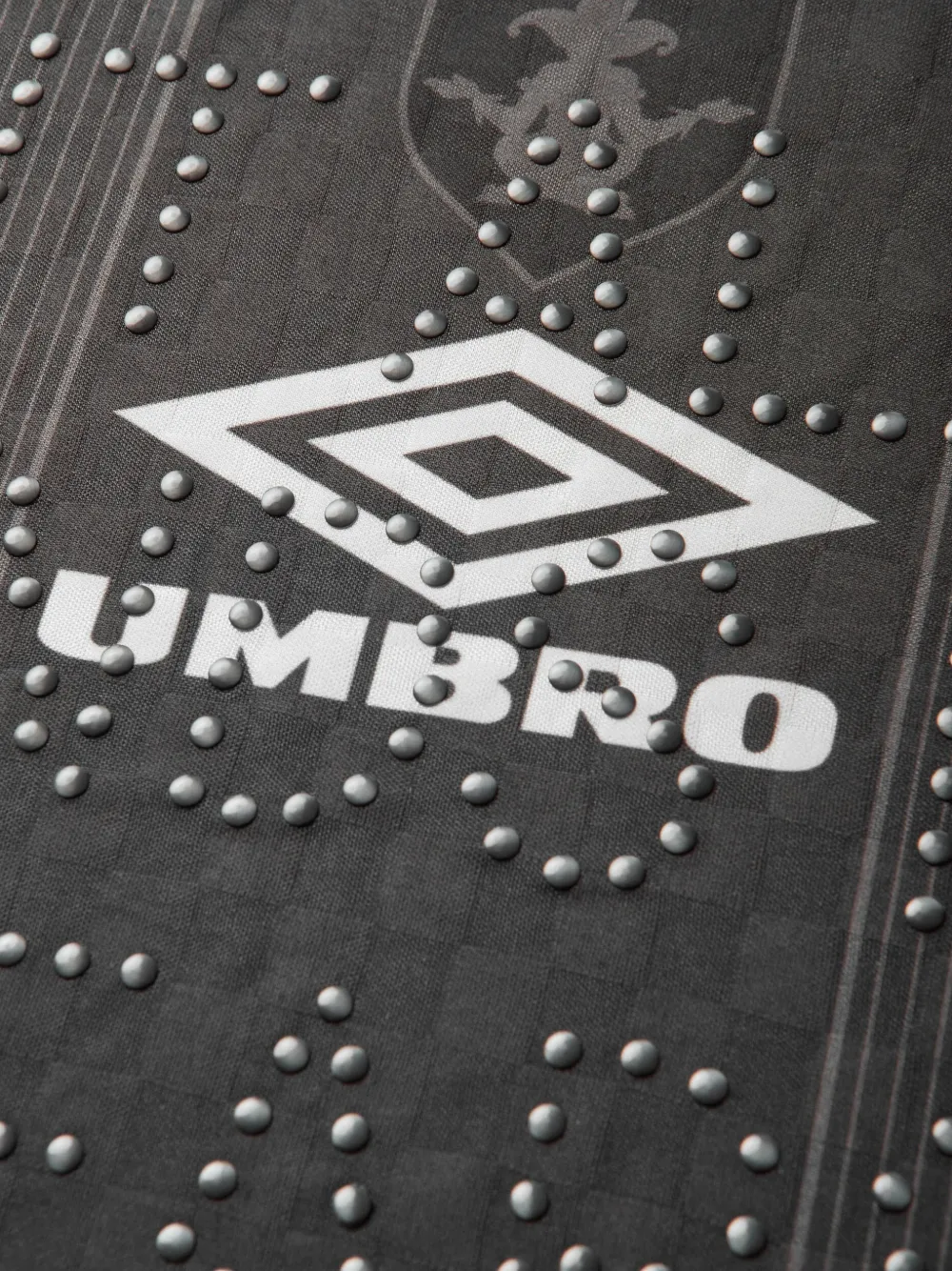 UMBRO 96 Kit stud-embellished polo shirt Zwart