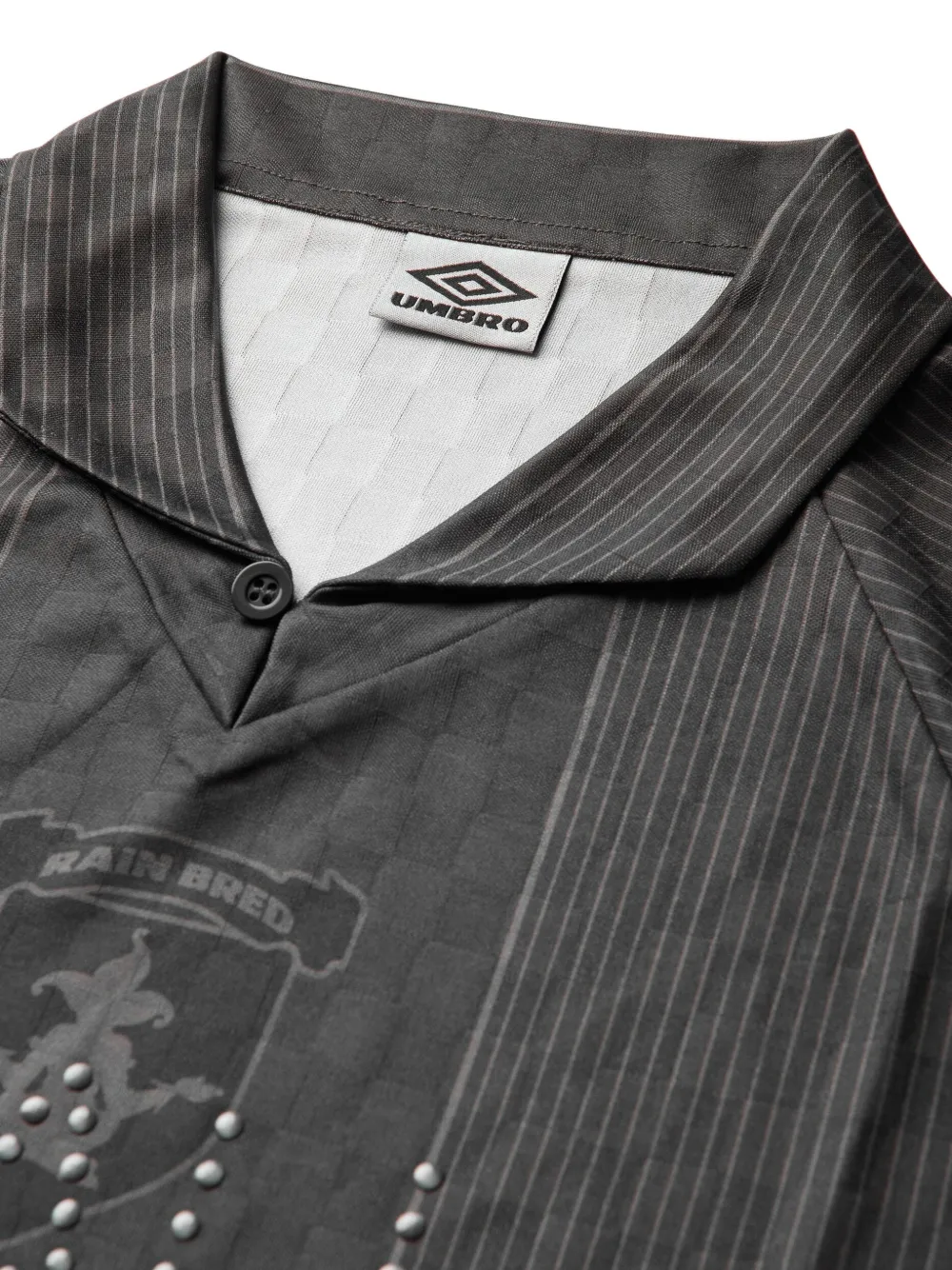 UMBRO 96 Kit stud-embellished polo shirt Zwart