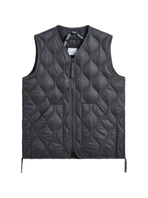 Taion Military V-neck w-zip gilet