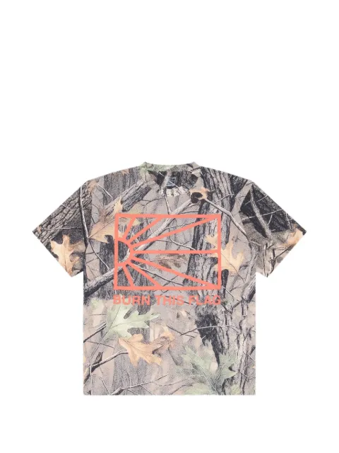  RASSVET Borders camouflage-print T-shirt