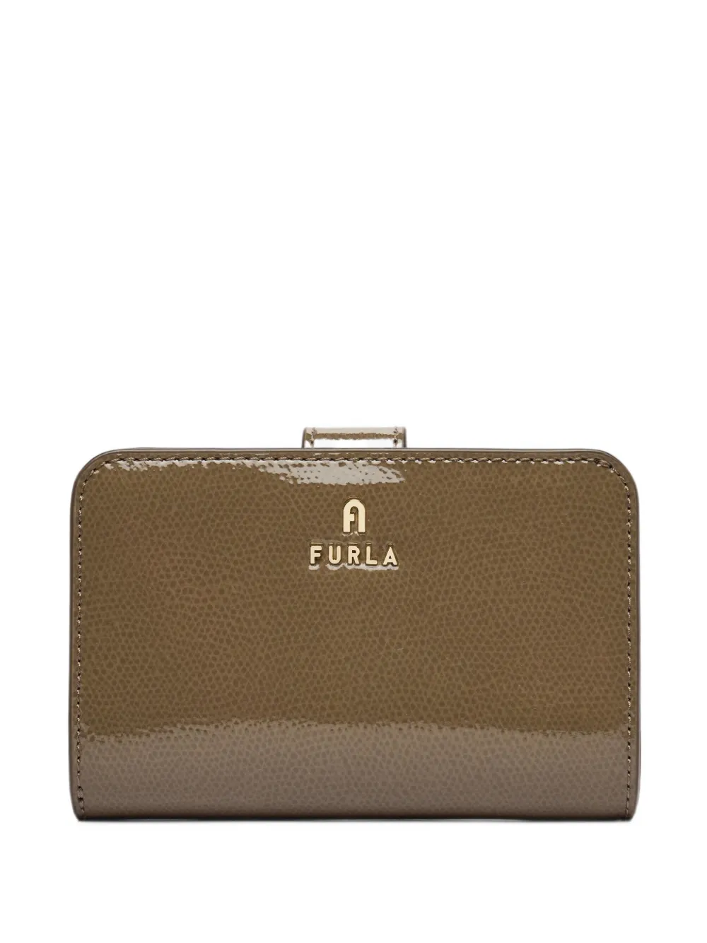 Furla m Camelia grained-leather wallet Bruin