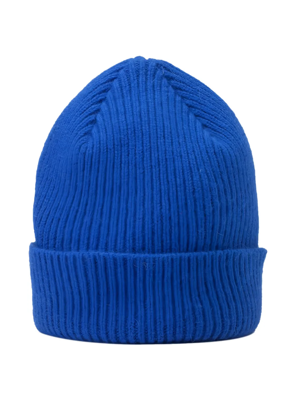 Le Bonnet Ribgebreide muts Blauw