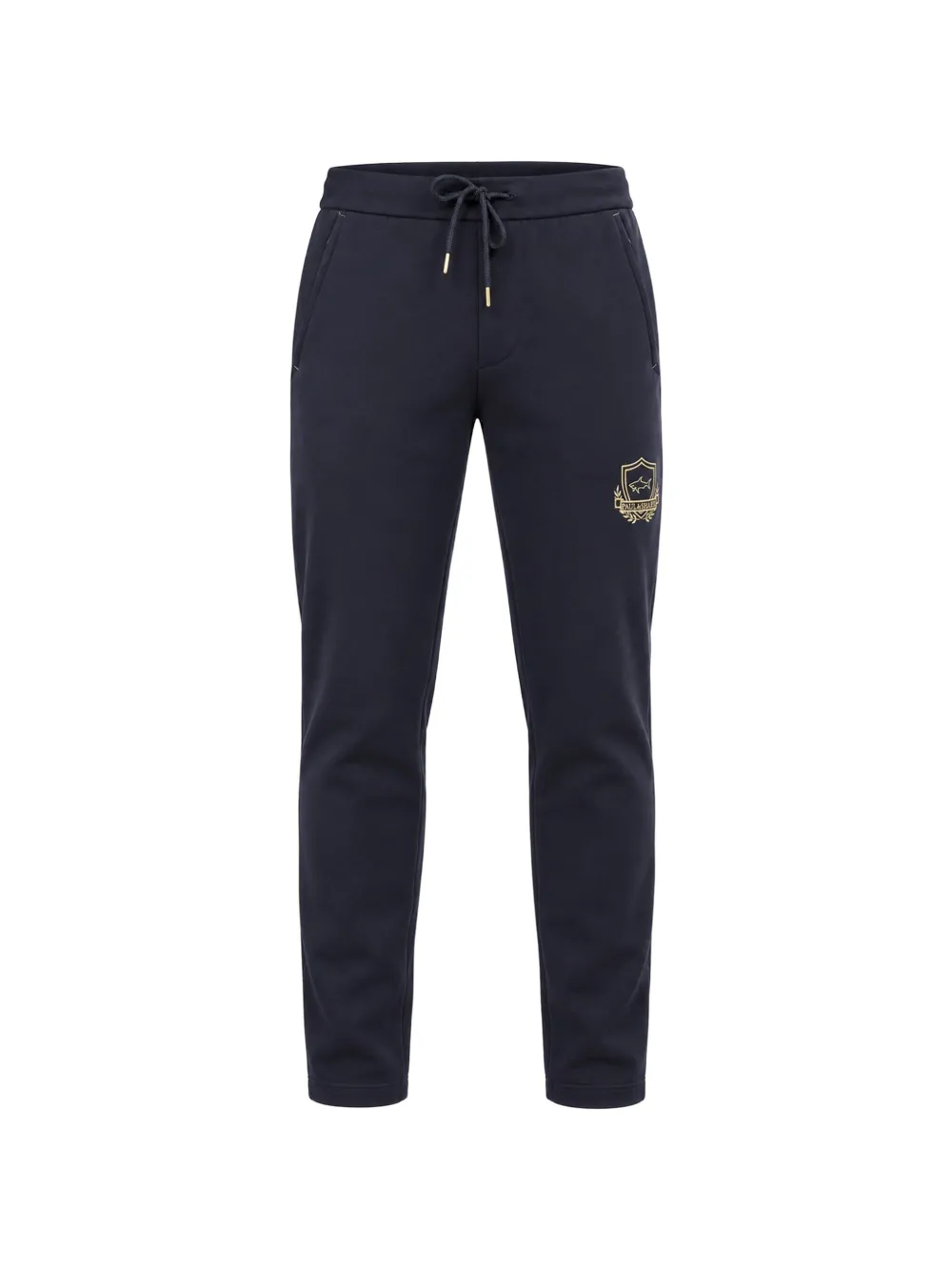 Paul & Shark logo-embroidered drawstring track pants - Blu