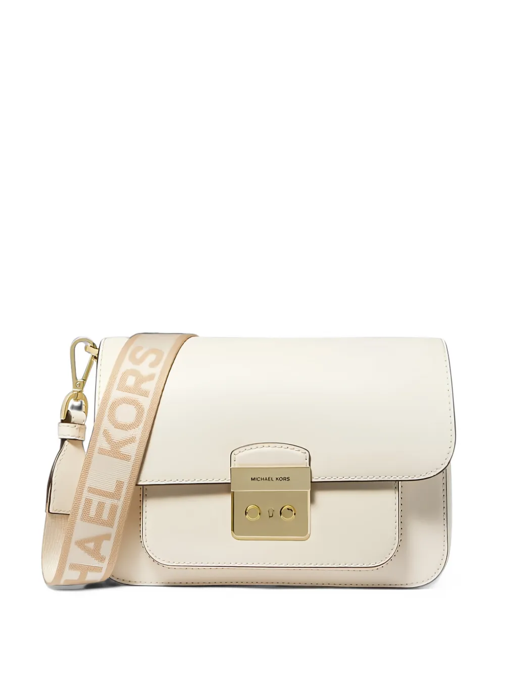 Michael Kors Sloan Editor canvas shoulder bag - Nude