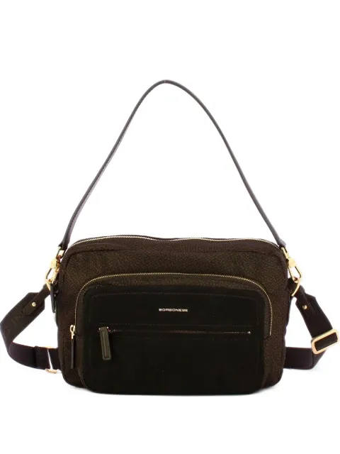 Borbonese printed panelled shoulder bag