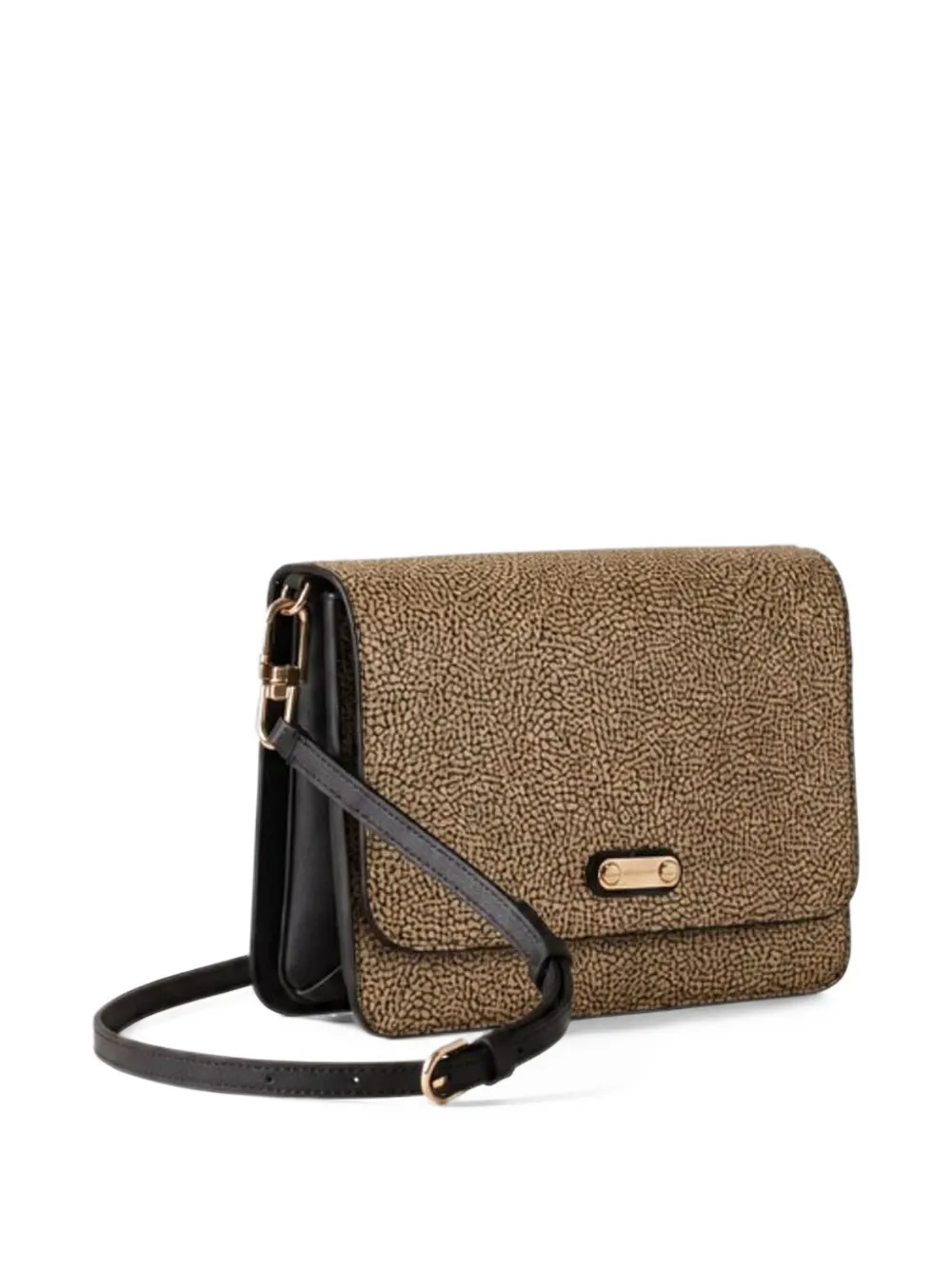 Borbonese OP-print cross body bag Beige