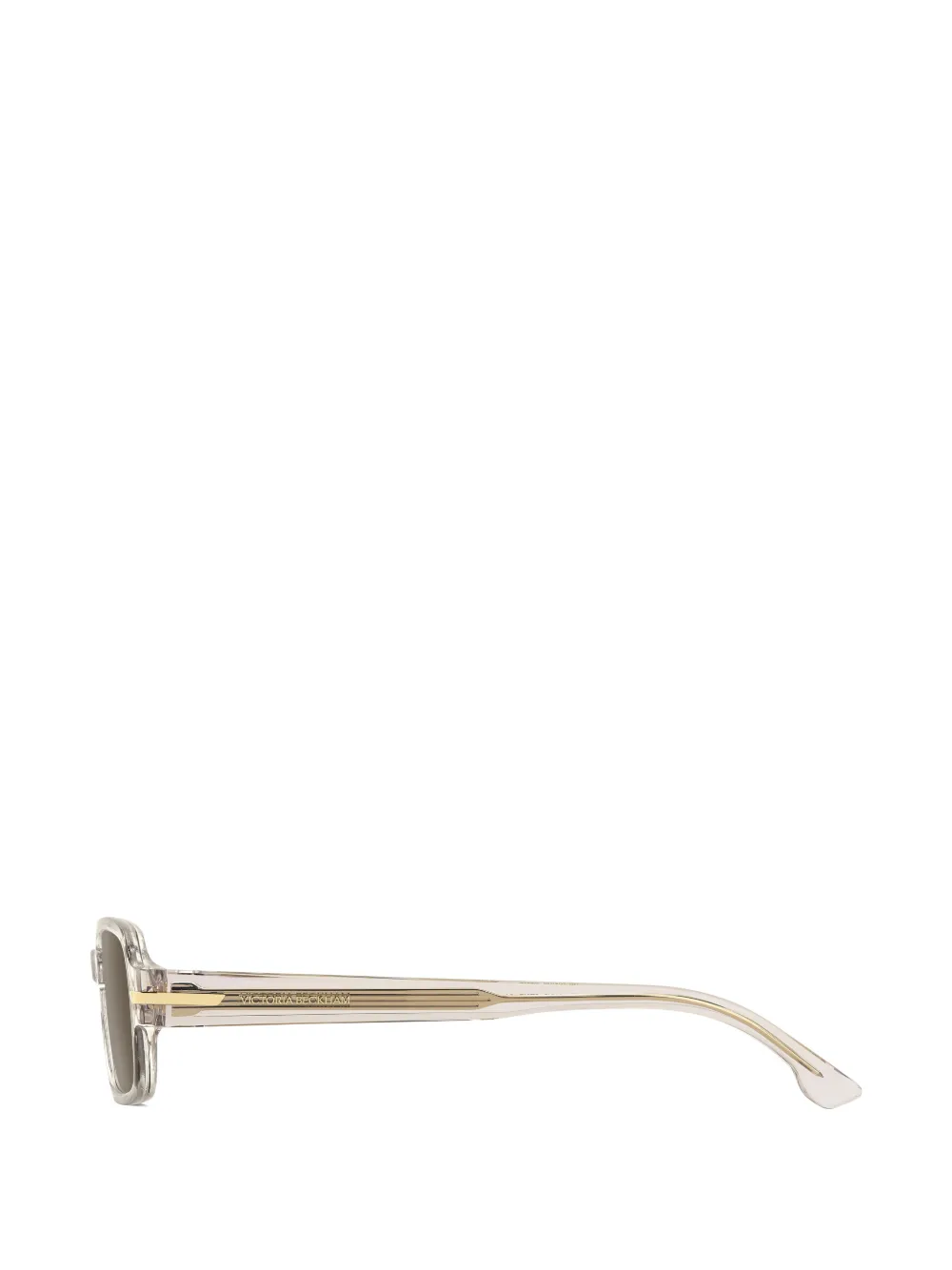 Victoria Beckham Eyewear rectangle-frame sunglasses Beige