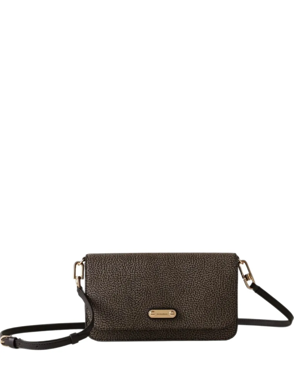 Borbonese printed cross body bag - Marron Borbonese printed cross body bag - Marron