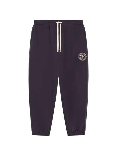 Armani Exchange pants con parche del logo y cordones en la pretina