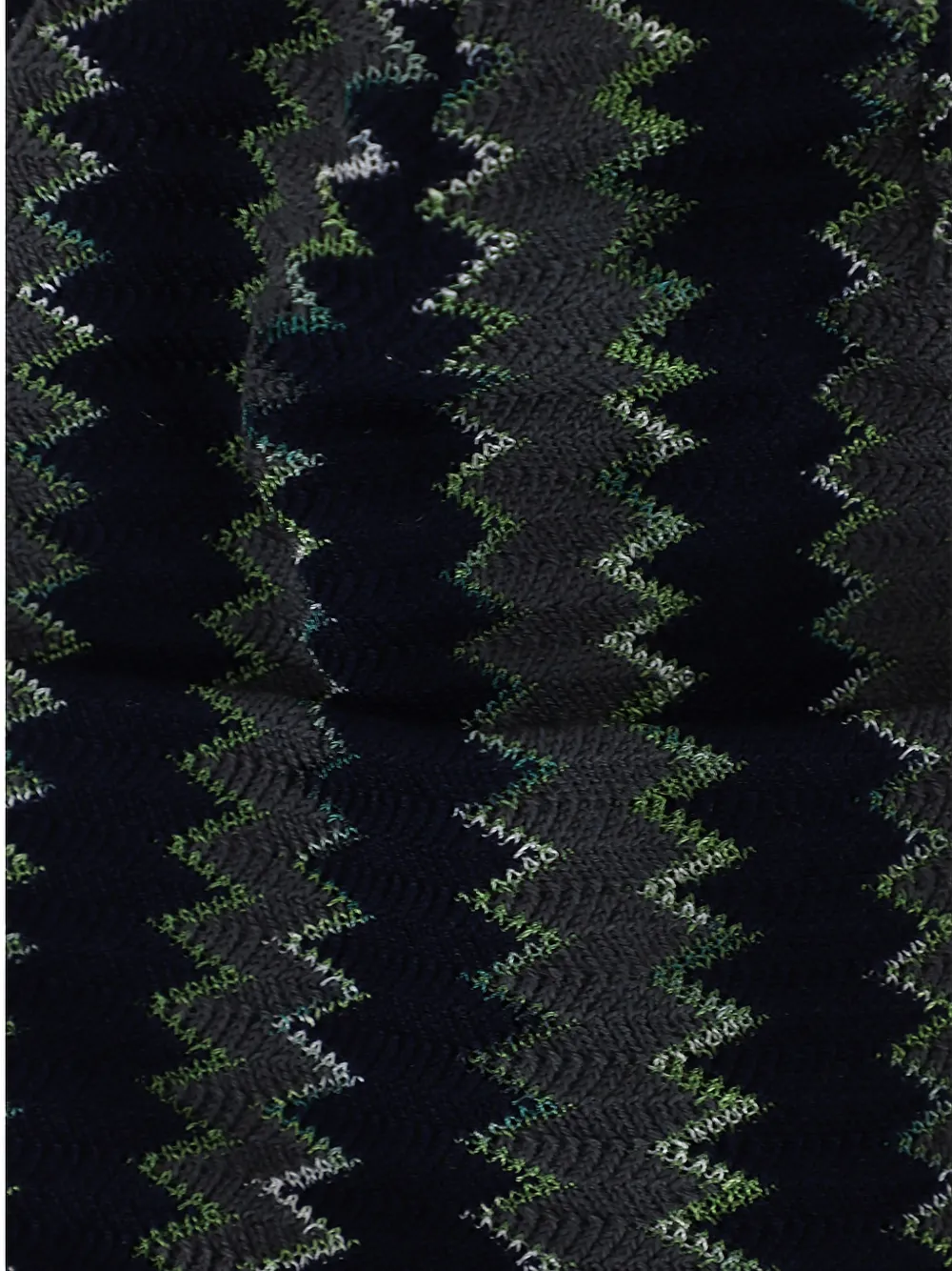 Missoni Muts met zigzag patroon Blauw