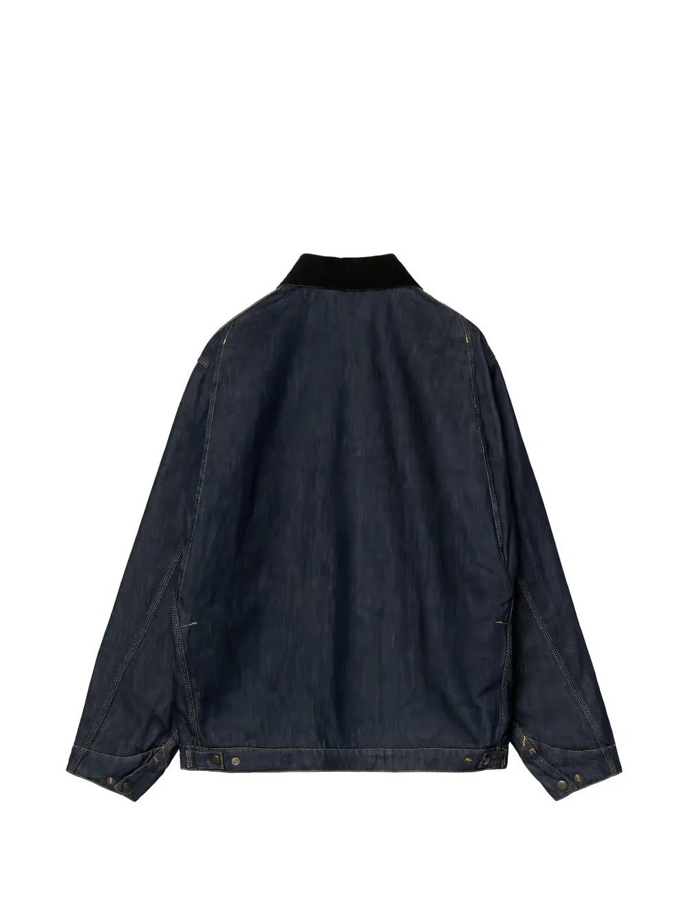 Carhartt WIP OG Detroit corduroy-collar denim jacket Blauw