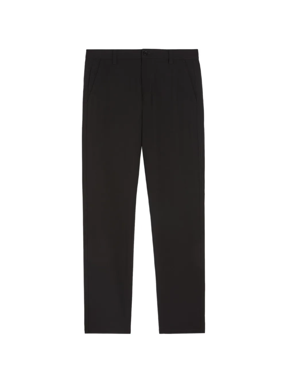 ASPESI belt-loops trousers Zwart