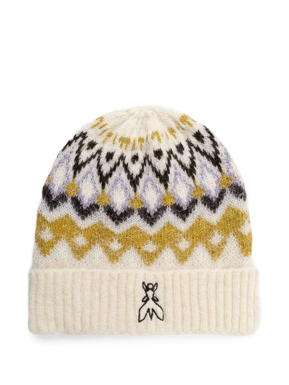 Patrizia Pepe Intarsia muts Beige