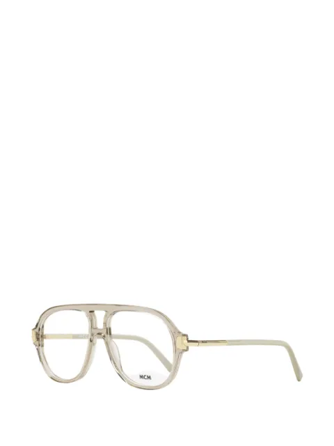 MCM oversized double-bridge glasses