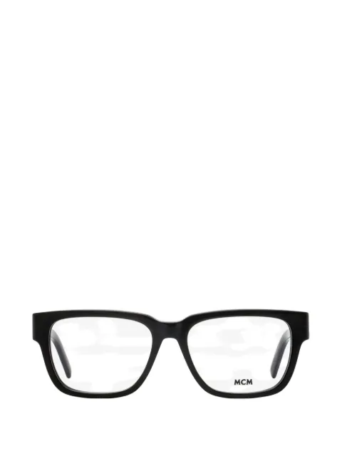 MCM Visetos monogram rectangle-frame glasses