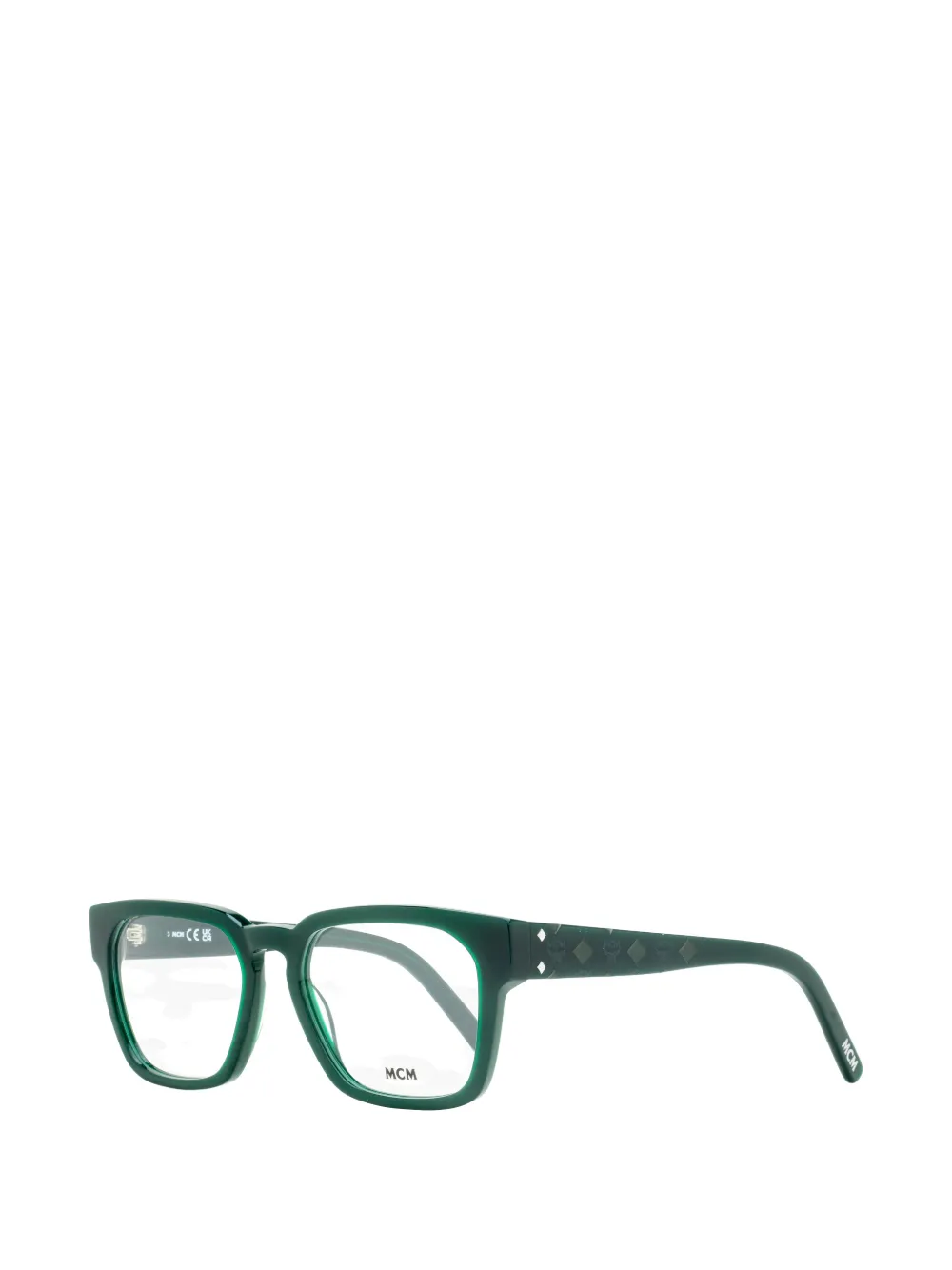 MCM Visetos square-frame glasses Groen