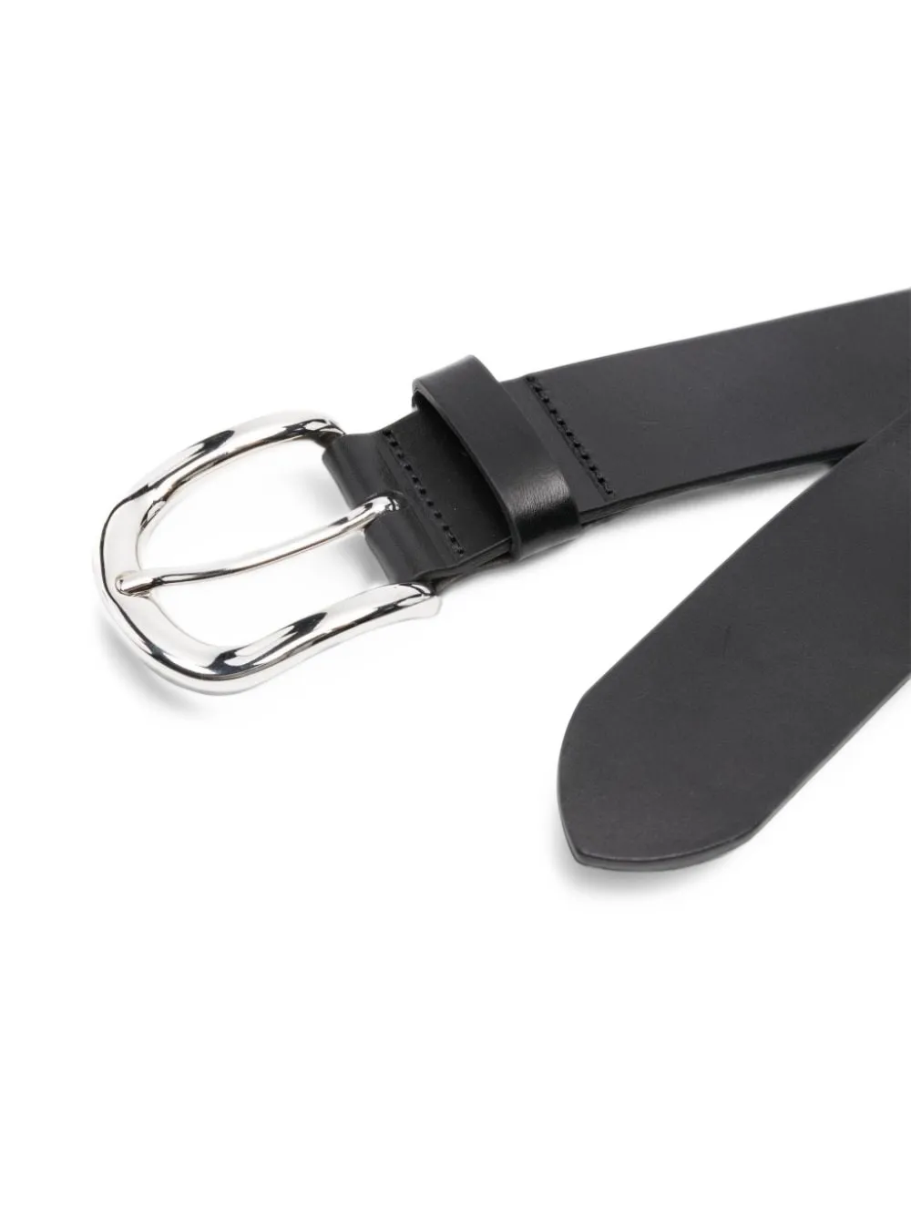 ISABEL MARANT Zaph leather belt Zwart