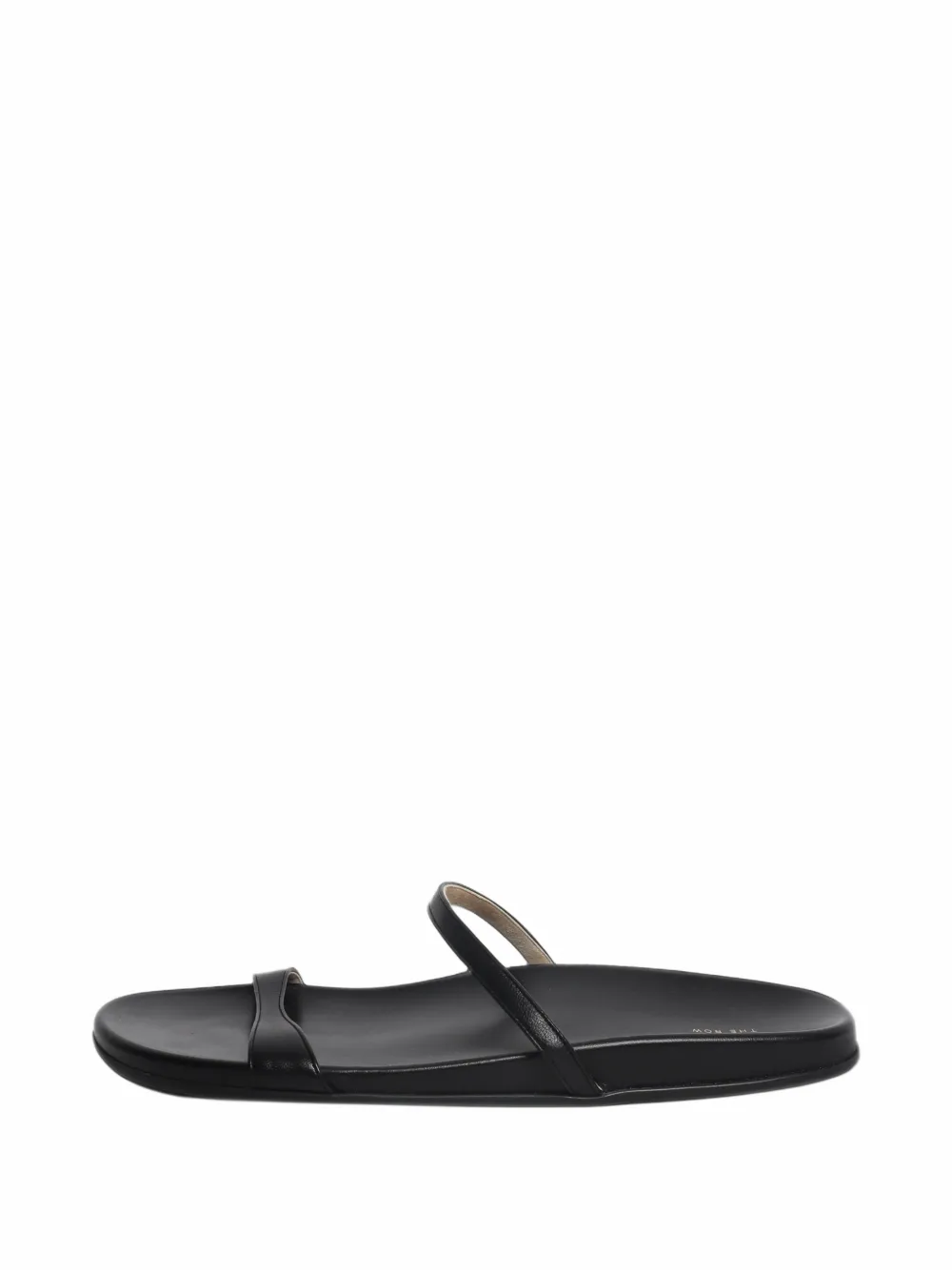 The Row Pre-Owned leather sandals - Schwarz