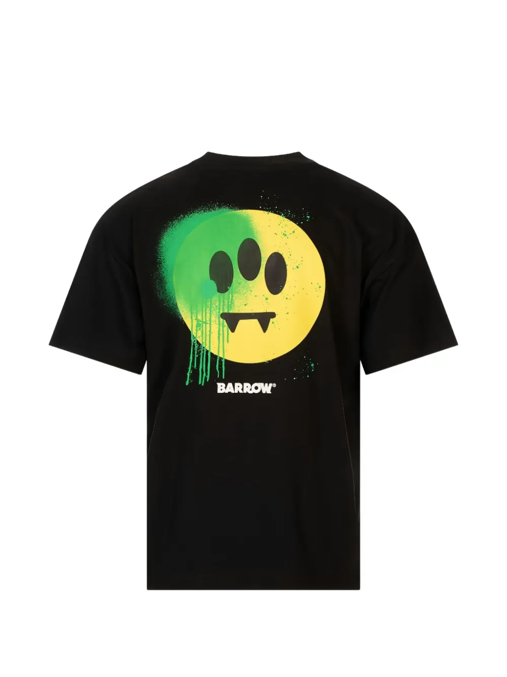BARROW logo-print cotton T-shirt Zwart