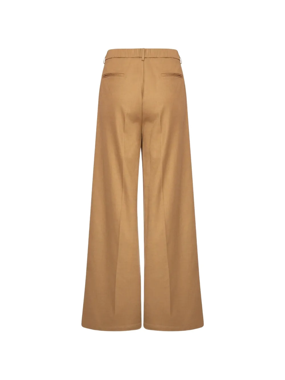 FRACOMINA pleated wide-leg trousers Beige