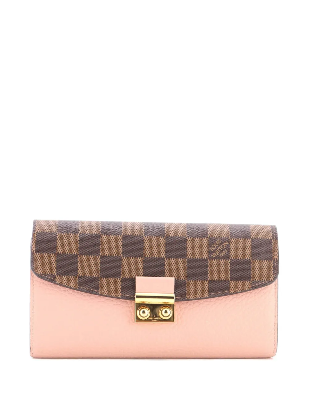 Louis Vuitton Pre-Owned Croisette Wallet Damier and Leather small wallets - Pink