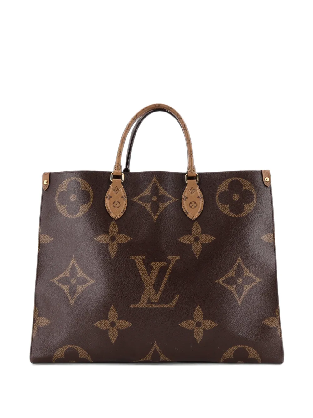 Louis Vuitton Pre-Owned OnTheGo Reverse Monogram Giant GM tote bag - Brown