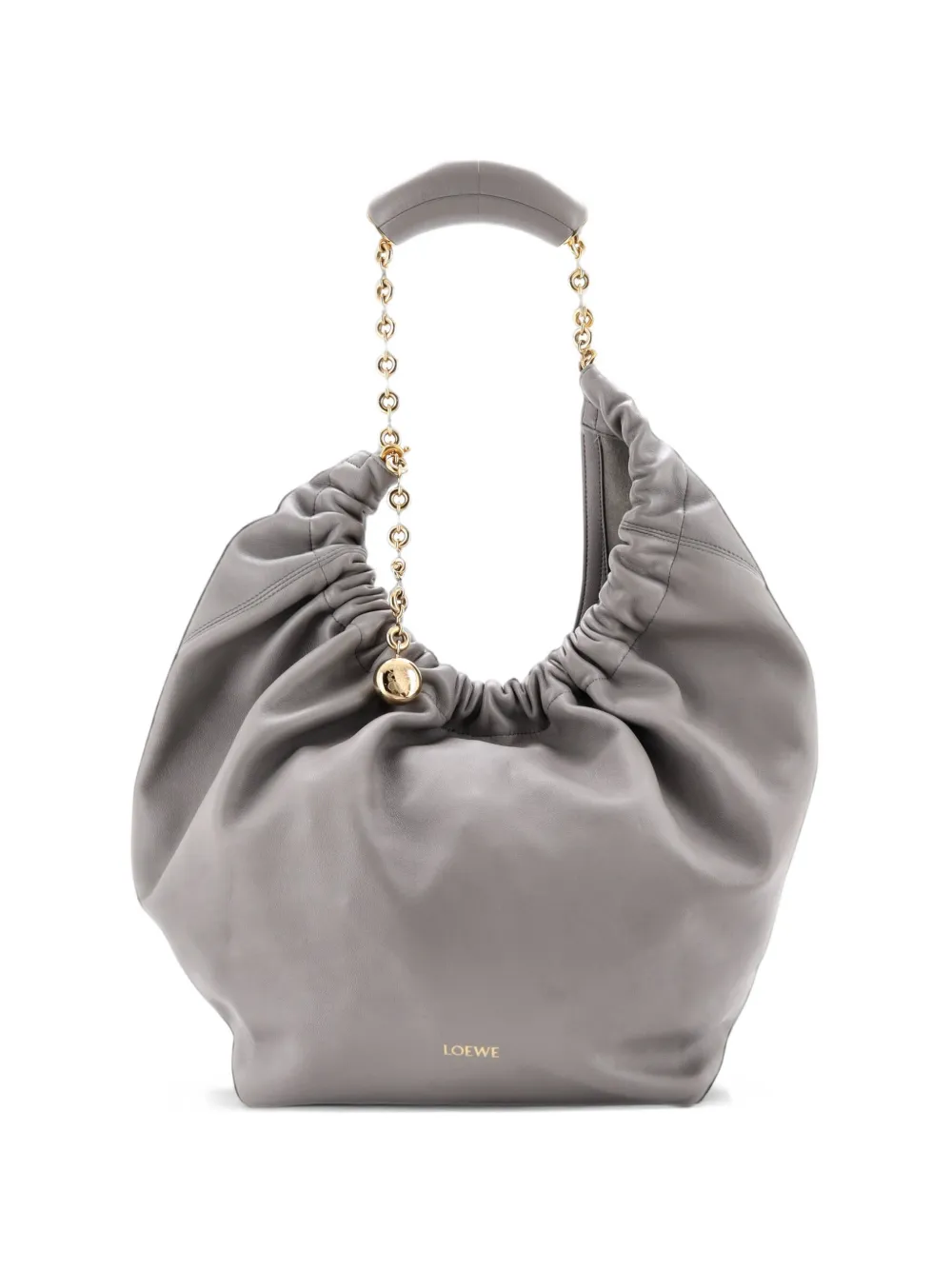 Loewe Pre-Owned Squeeze Leather Small hobo bag - Grau