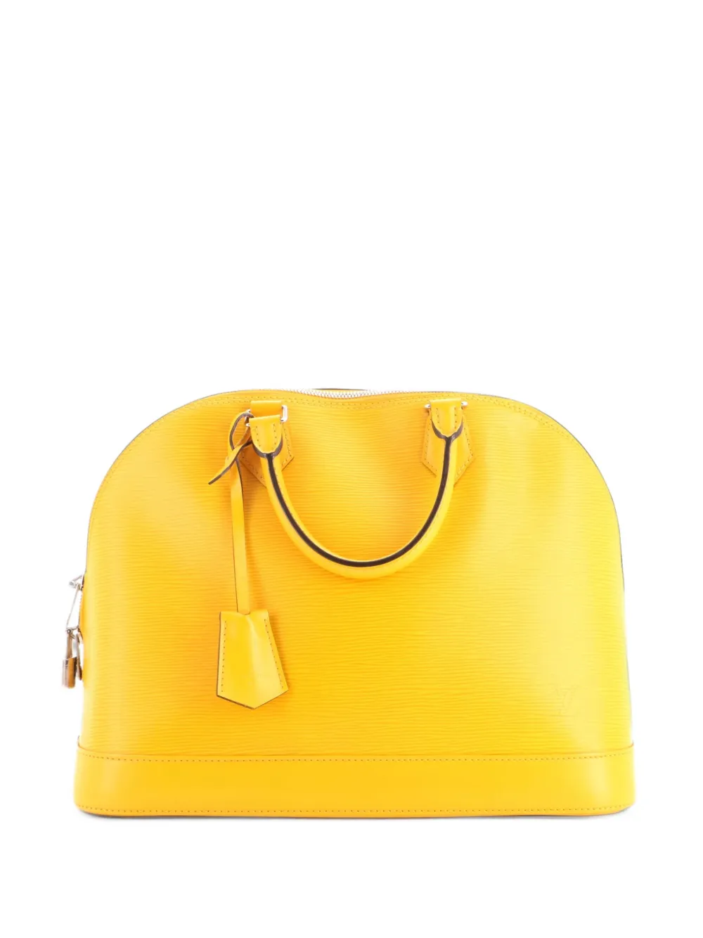 Louis Vuitton Pre-Owned Alma Handbag Epi Leather MM satchel - Yellow