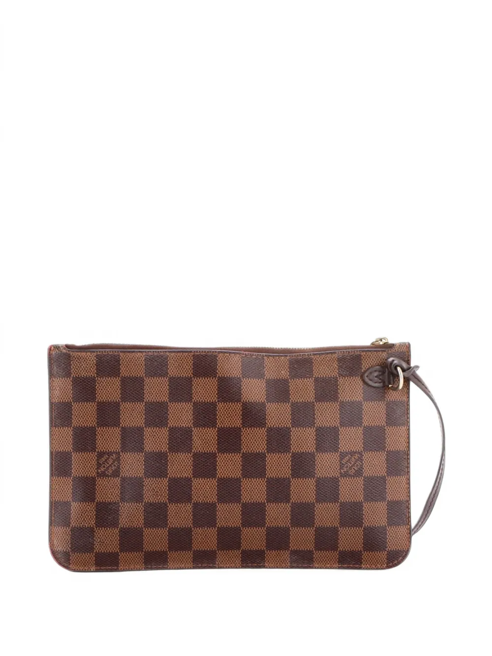 Louis Vuitton Pre-Owned Neverfull Pochette Damier Large pouch - Braun